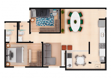 Planta Baixa Evolution Muraro