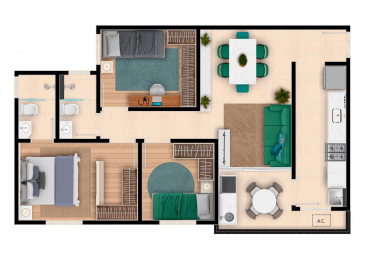 Planta Baixa Evolution Muraro