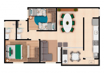 Planta Baixa Evolution Muraro